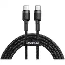 کابل Baseus CATKLF-BG1 USB to USB-C Cafule 1m